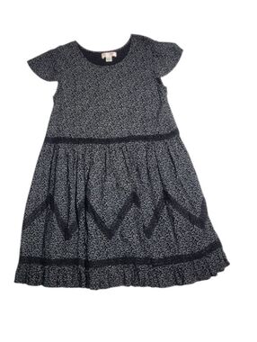 Zoe & Rose Band of Gypsies Girls' Black/White Polka Dot Dress - Size XL